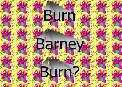 Barneys on fire