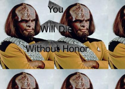 Worf Likes Honor