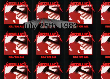 Happy 25th Birthday Metallica!