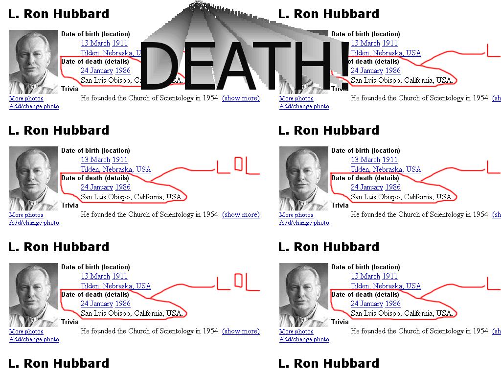 hubbarddead