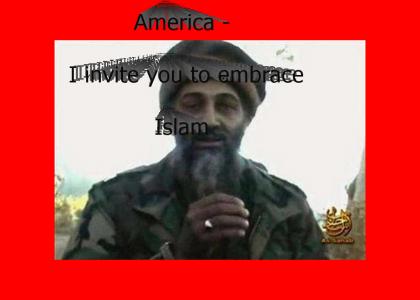 Sincere advice from Osama