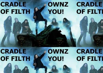 Cradle of Filth has 0wned y00