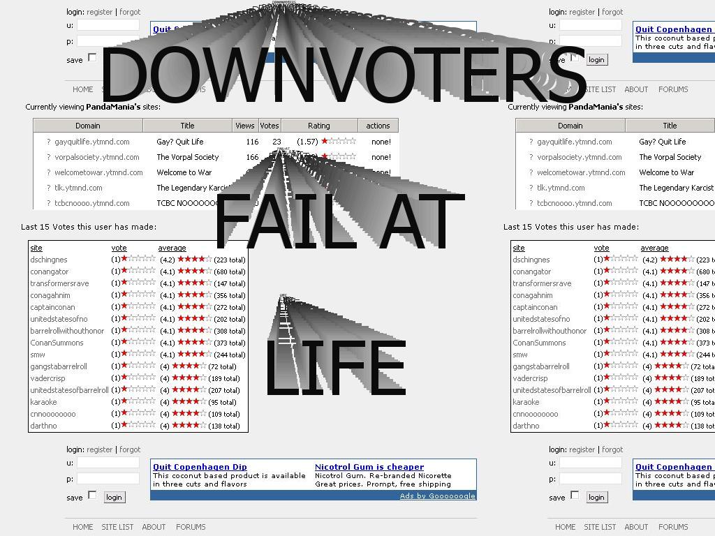 downvotesfailatlife