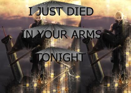 Dying in your arms tonight