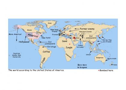 The World Viewed By America