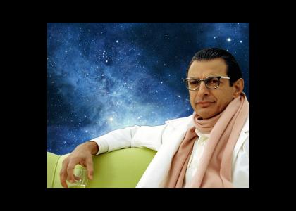 Jeff Goldblum ponders the universe