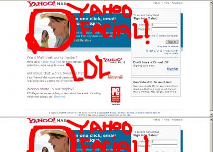 Yahoo Mail Facial