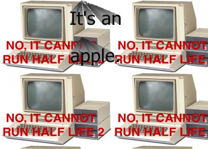 No, It cannot run HL2
