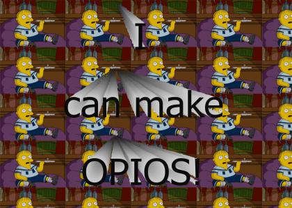 Ralph Wiggum Blowin' Opium O's