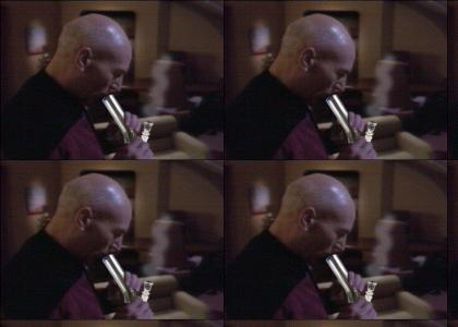 Picard Gets Stoned