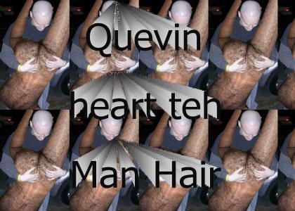 Quevin loves hairy ass!