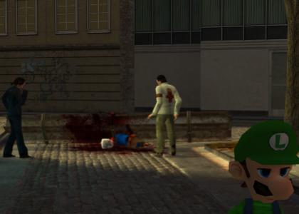 Luigi killed Mario!!!!