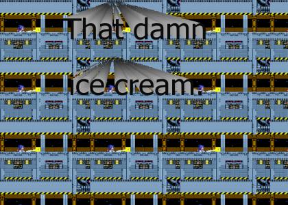 Can't a hedgehog get somic ice cream? Poor Sonic.