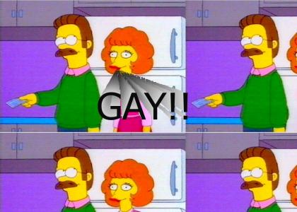 NED FLANDERS HAS BUTTSEX WITH DREW PICKLES WHILE PEEING ON WADE FULP!!!!