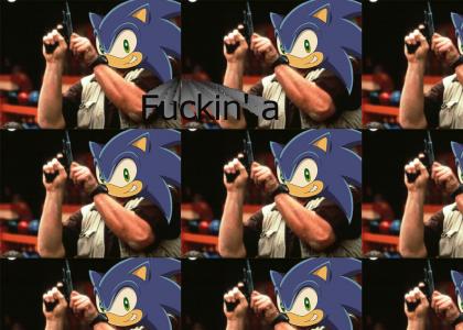 Sonic gives Lebowski advice