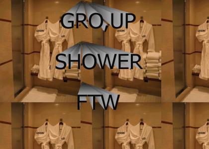 WTF GROUP SHOWERS