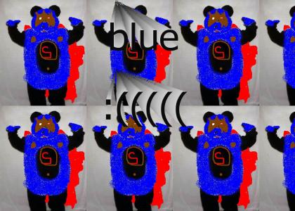 BLUE (super) PANDA BEAR