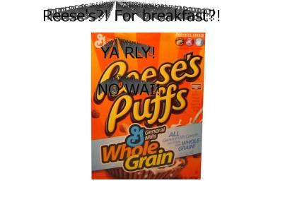 Reese's For Breakfast?!
