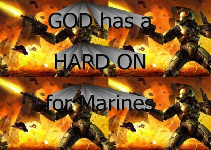 God has a hard on for Master Chief