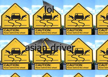Caution: Asian Behind the Wheel