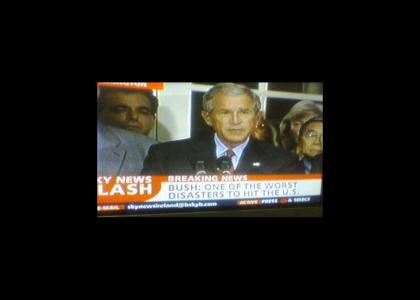 Bush fails at being President