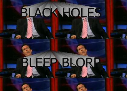 Colbert's Hawking Impression