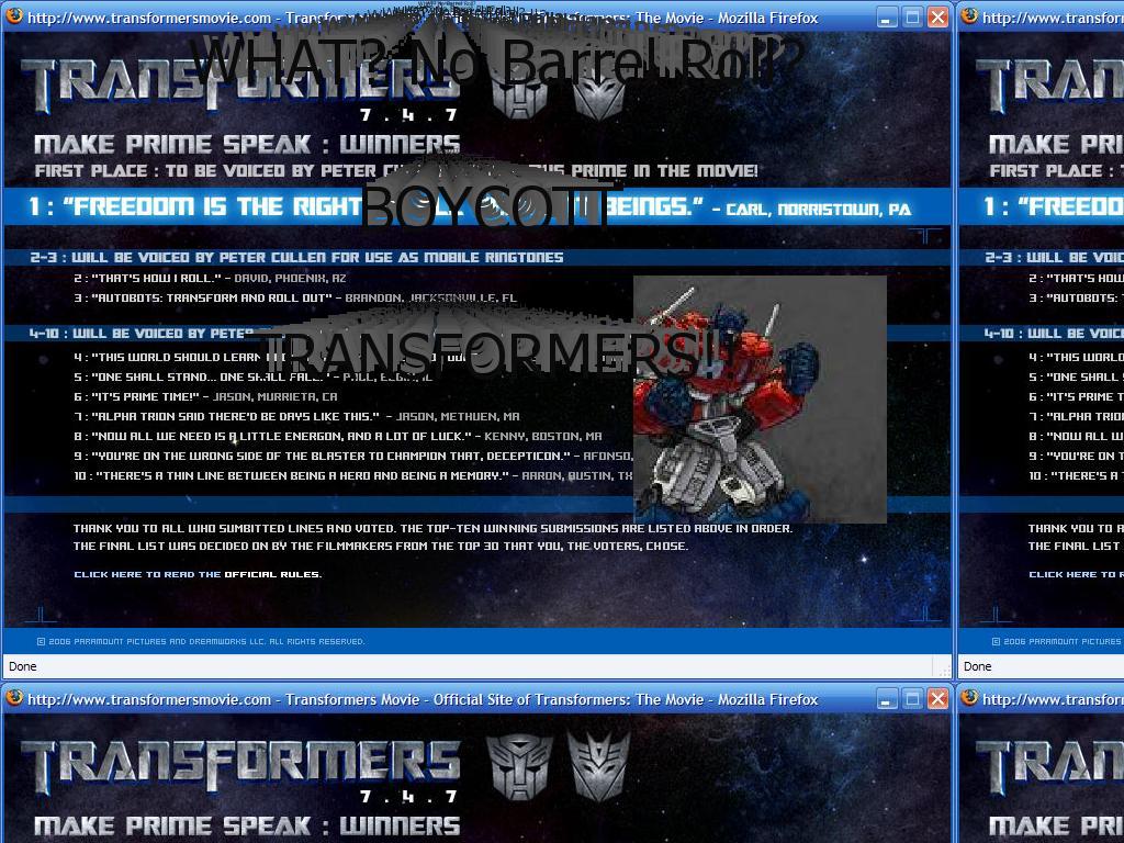 BoycottTransformers