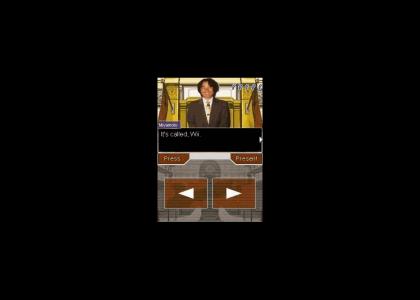 Phoenix Wright tries to defend Wii (update)