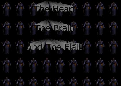The Heart, the Brain, and the Flail