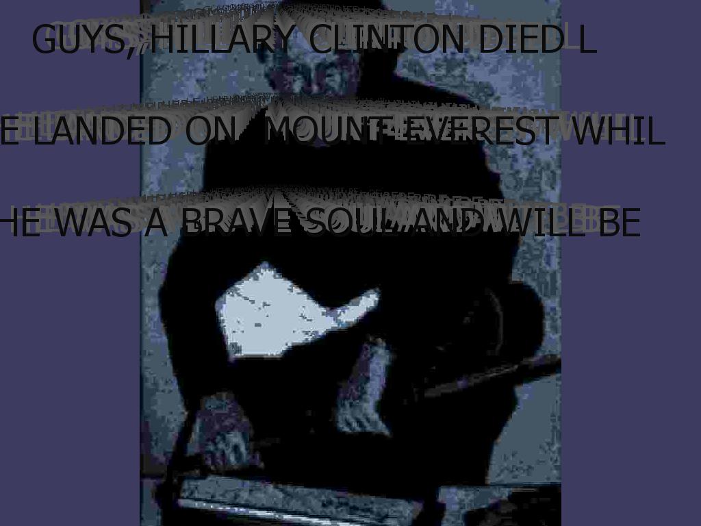 hillarydied