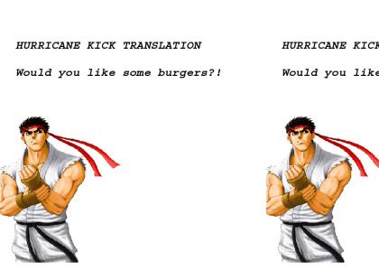 Hurricane Kick Translation