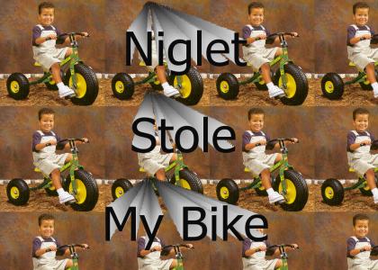 little niglet stole my bike