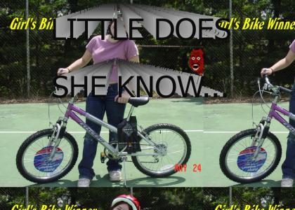 Girl Bike Winner! NSMB