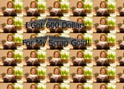 I Got 600 Dollars For My Scrap Gold!
