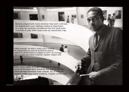 Legends of Jazz- #9: John Coltrane (Not Funny)