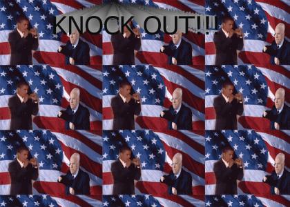 Obama knocks McCain out