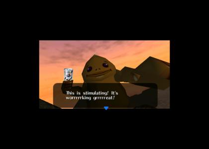 Big Goron gets fueled