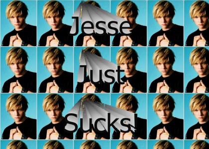 Jesse mccartney just sucks!