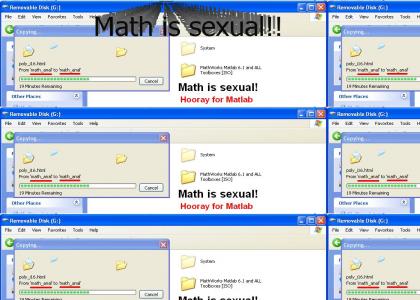 Math can be sexual too!