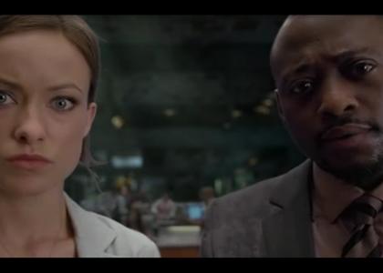 Olivia Wilde and Omar Epps stare into your soul... and pierce it