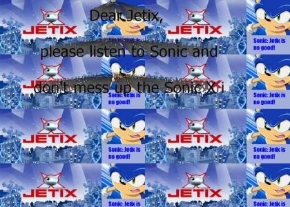 Sonic Gives Jetix Advice