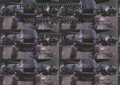 Put down your weapon