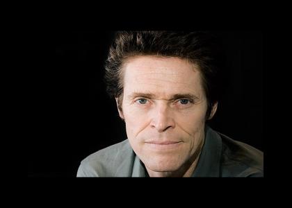 Willem Dafoe Stares Into Your Soul