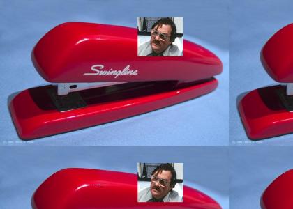 What's that stapler doing here?