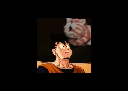 Goku gets a message from Bagpuss!