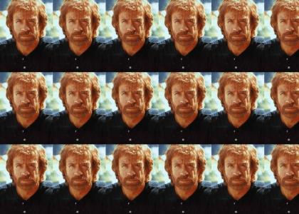 Chuck Norris chanels the power of his beard