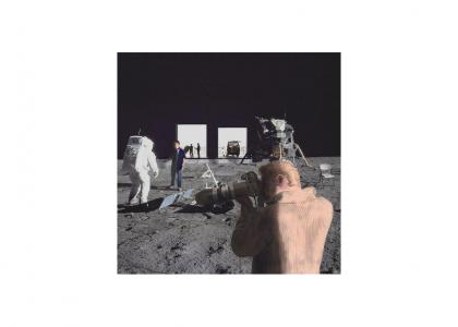 AWESOME MOON LANDING PHOTOS