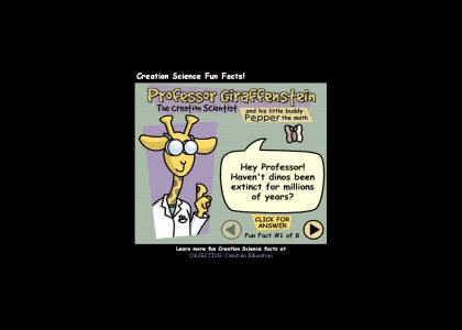 Christian Creationism, Taught by Professor  Giraffenstein (Educational)