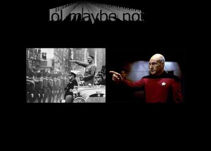 Picard secret Nazi Salute?