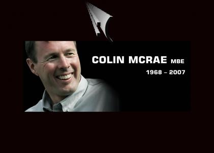 Colin McRae died